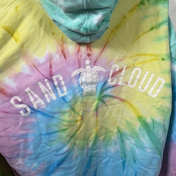 Tie-dye Sand Cloud hoodie - Picture 5 of 5